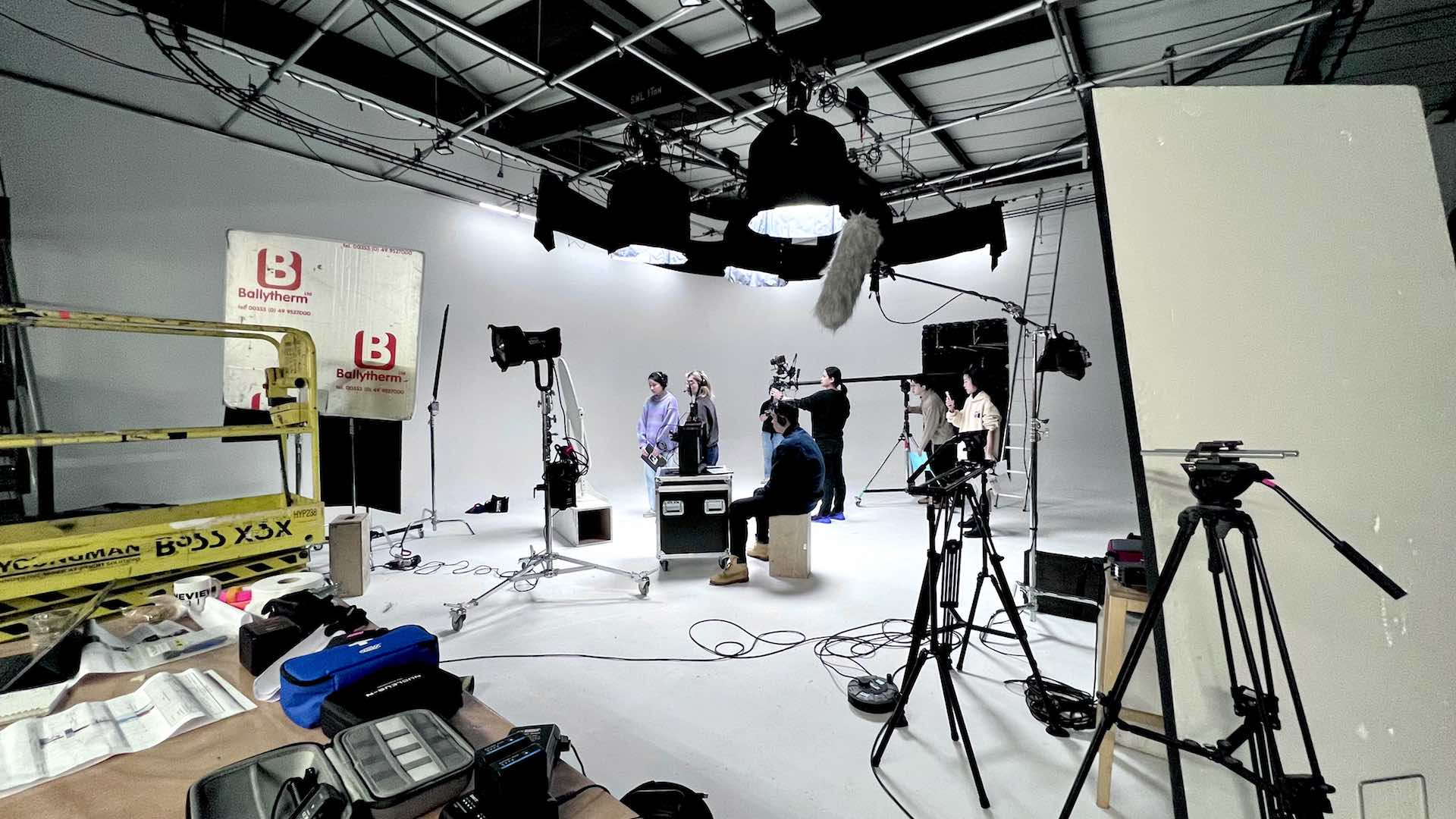 filming studio hire